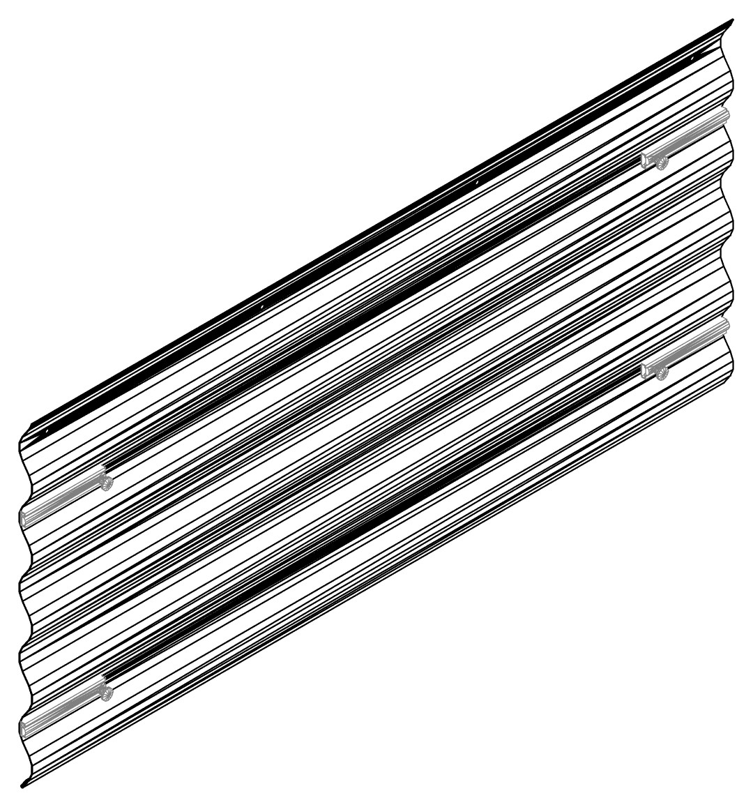 Seitenpaneel 401, 3327, L880, , Farbe: Blank