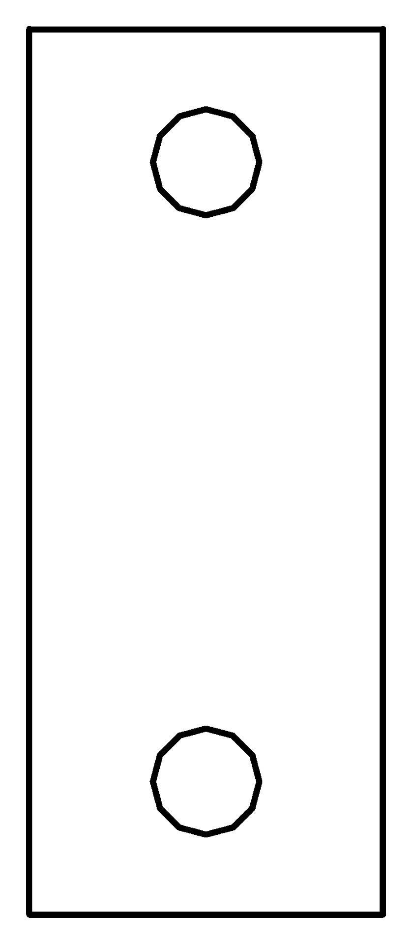 Abstandshalter, 7150, L2, black, Pantone-426C, Farbe: Schwarz