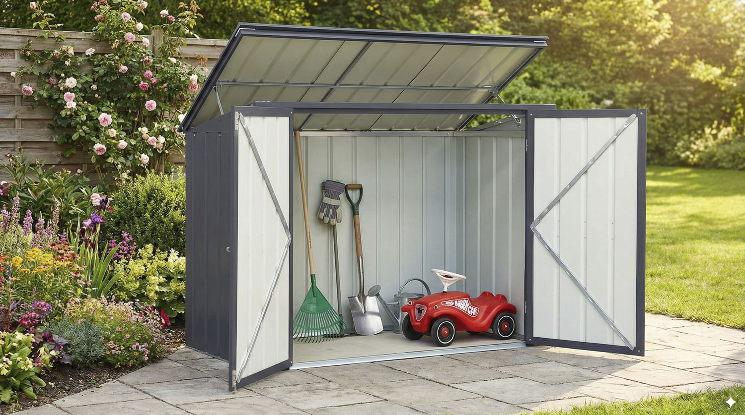 Tonnen-Depot Easy  53, Farbe: Anthrazit