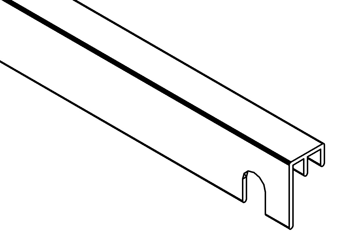 Traufe, 1531, L575, , Farbe: Blank