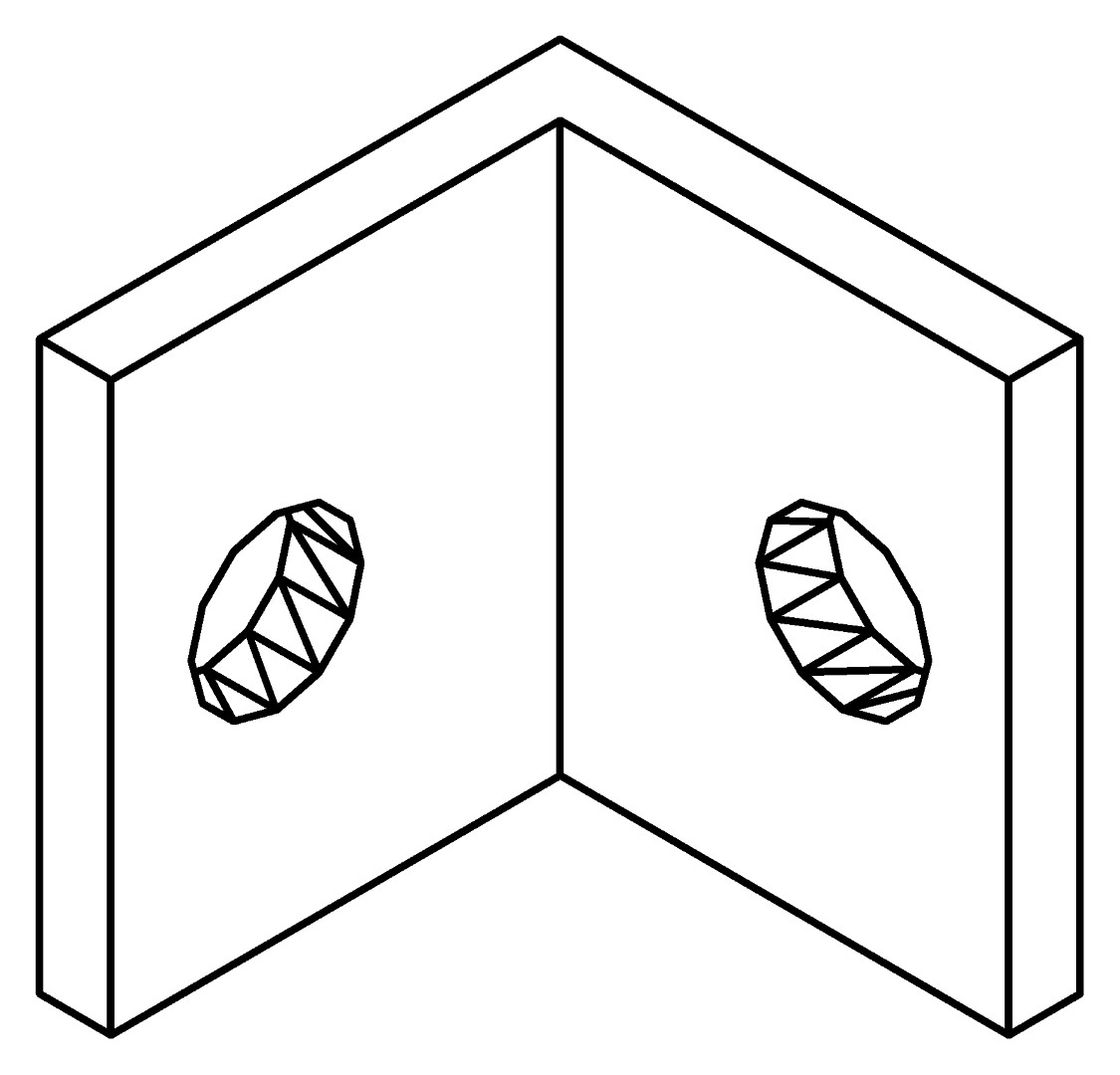 Firstverbinder, 2519, L24, , Farbe: Blank