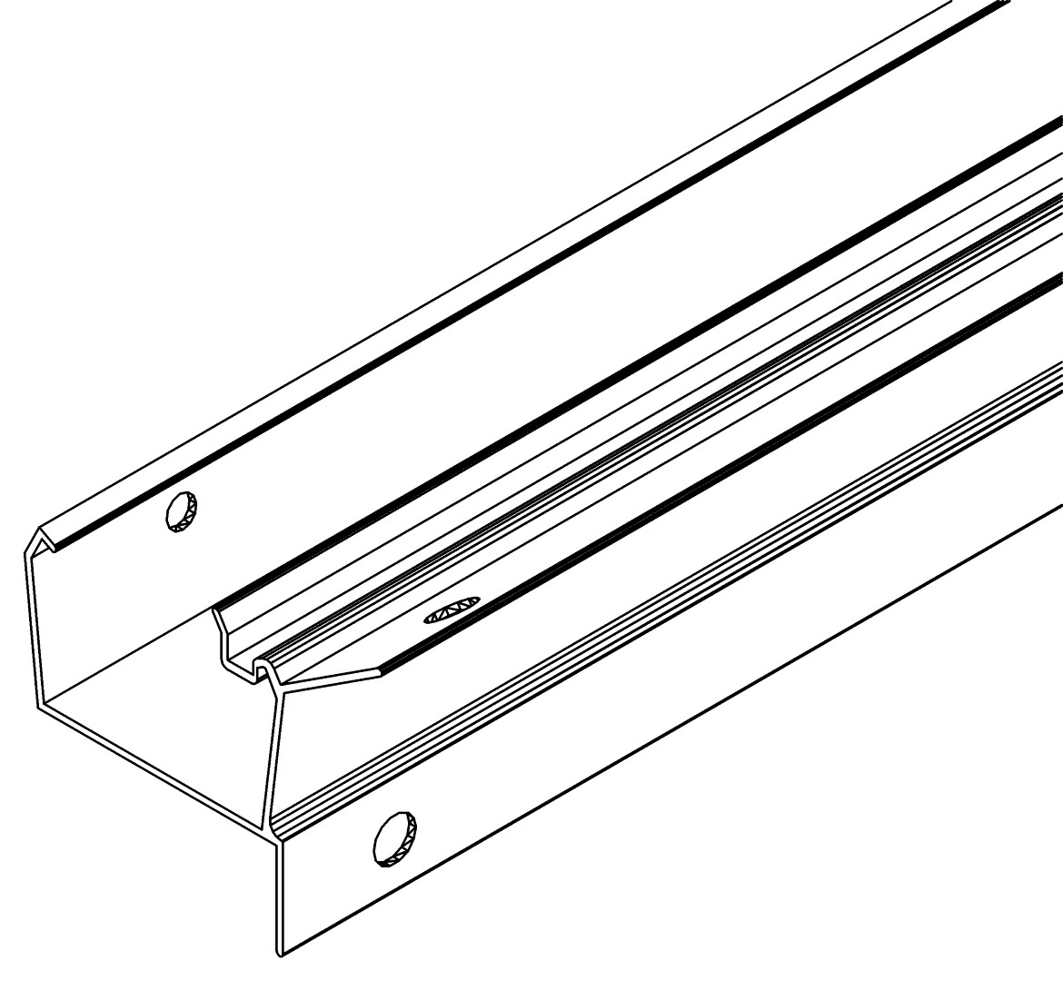 Traufe, 1157, L1864, , Farbe: Blank