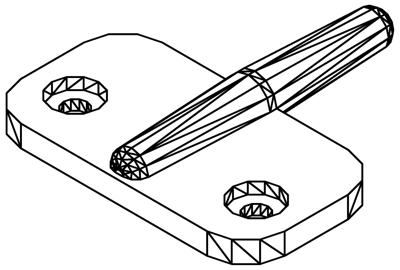 Fensternocken, 1016, L40, , Farbe: Blank
