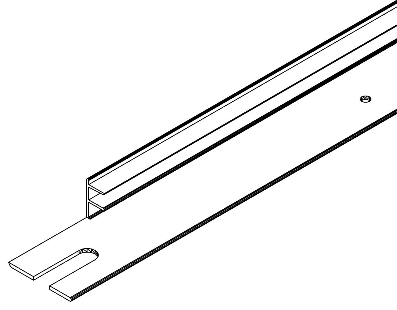 Dachfensterschwelle, 1152, L643, , Farbe: Blank