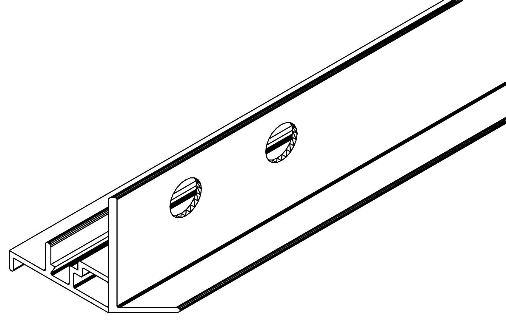 Bodenprofil 2, 2295, L631, , Farbe: Blank