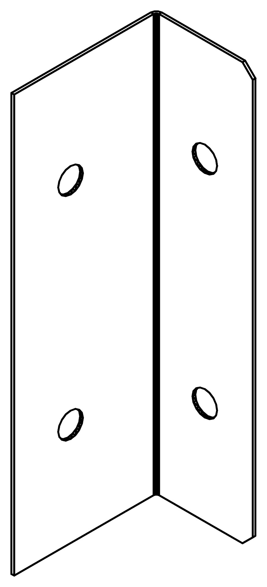 Abschlusswinkel, 9046, L42,4, Pantone-427C grey, Farbe: Lichtgrau