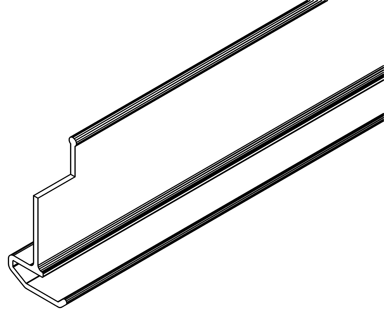 Abstandhalter, 7483, L707, , Farbe: Blank