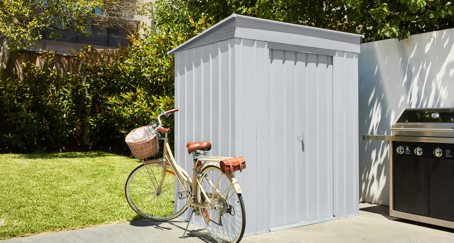 Pultdach Skillion Pultdach Skillion, Farbe: Silber Metallic