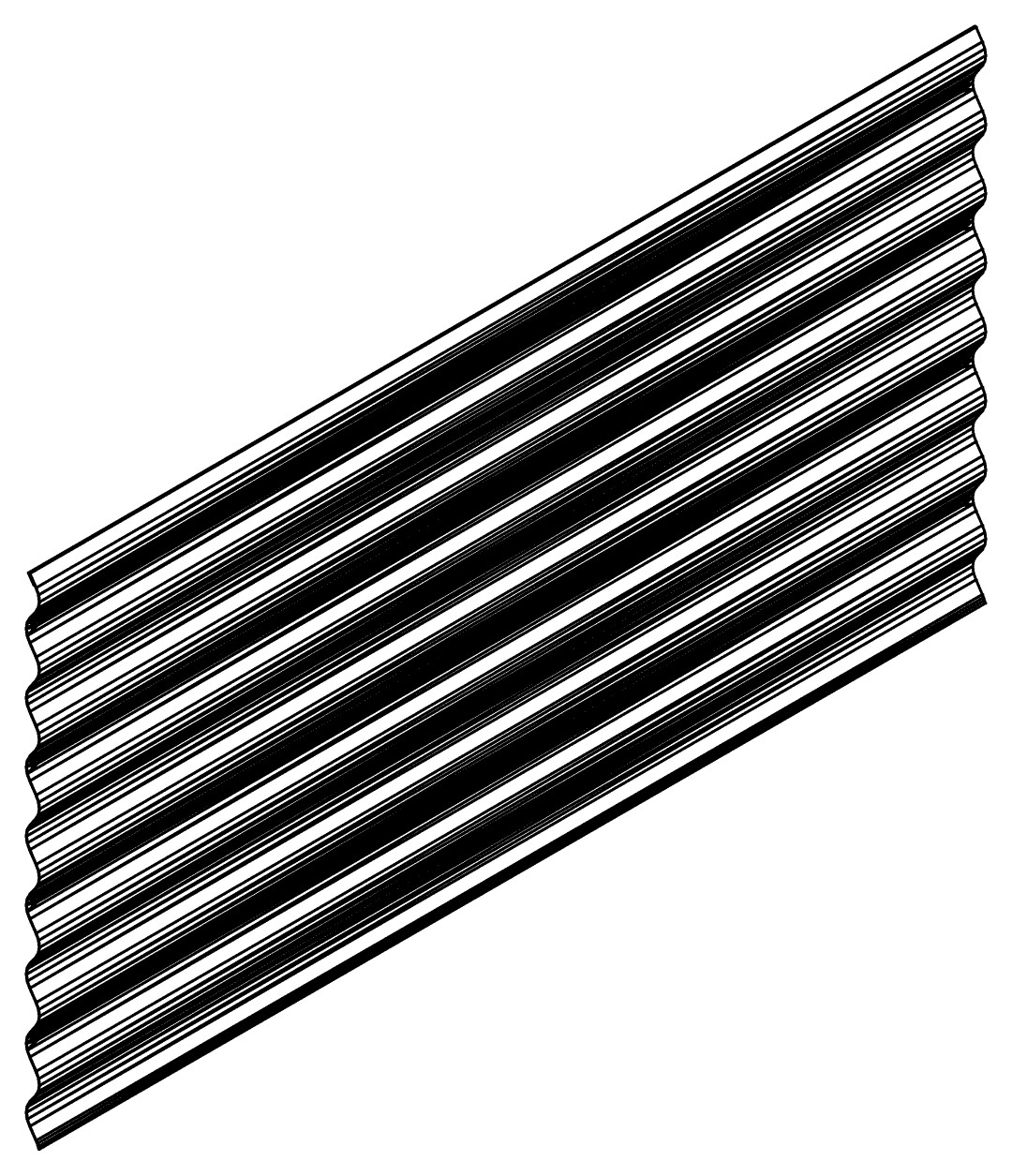 Seitenpaneel 630, 3352, L1205, noir grey (RAL7026), Farbe: Granit