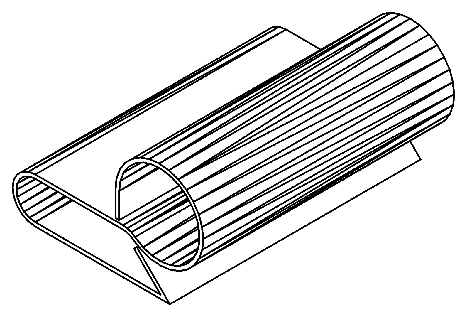 HKP Abstandshalter, 2399, L20, galv. black, Farbe: Schwarz