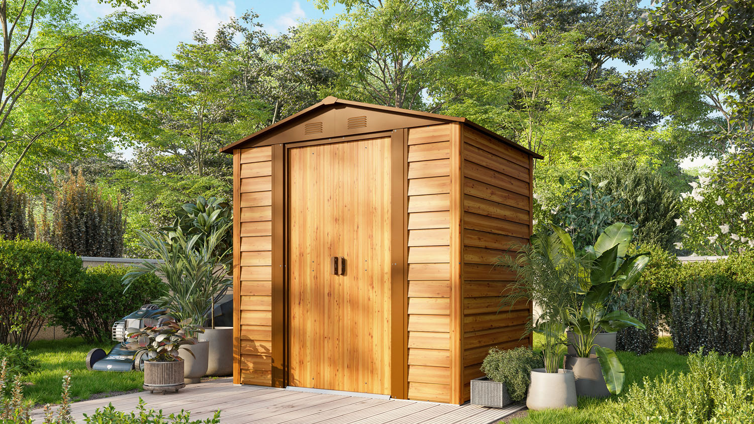 Frankfurt II 65, Farbe: Holzoptik Klassik/Nuss