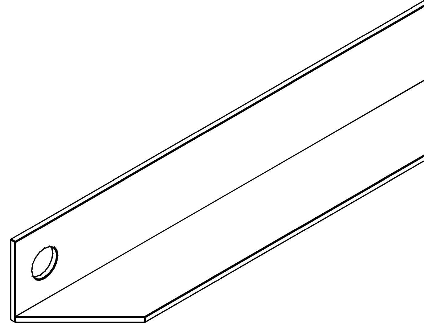 Türstütze, 1357, L393, black, Pantone-426C, Farbe: Schwarz