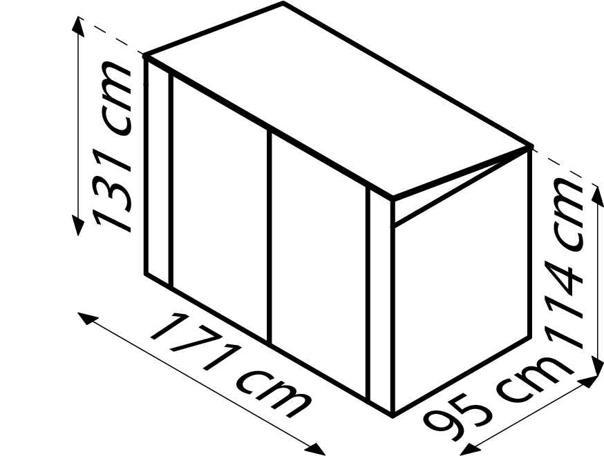 Tonnen-Depot Easy Tonnen-Depot Easy, Farbe: Anthrazit
