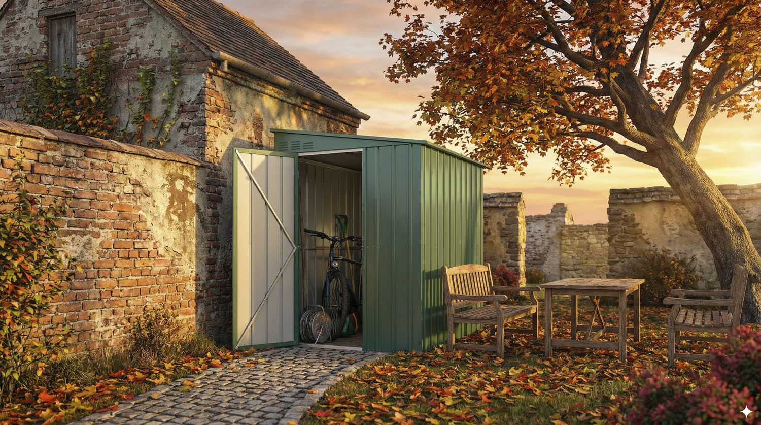 Wand-Zierde LeanTo 56, Farbe: Jade