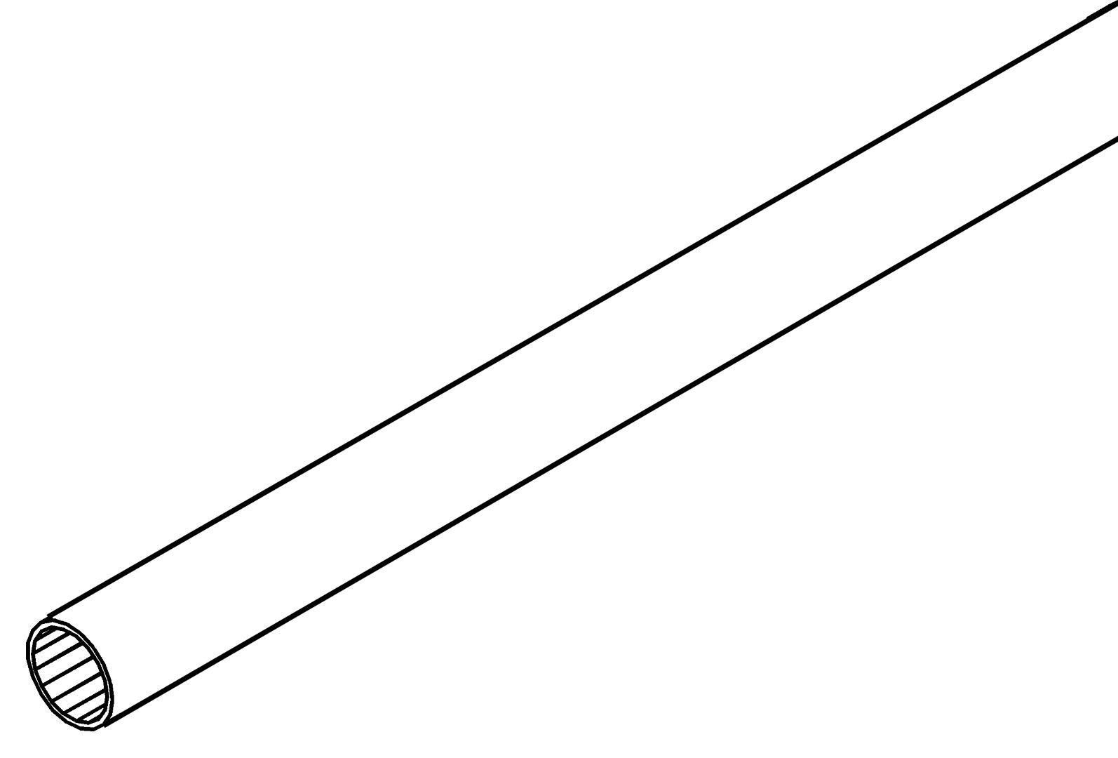 Tischbein, 9511, L750, dark grey, Pantone-431C, Farbe: Anthrazit