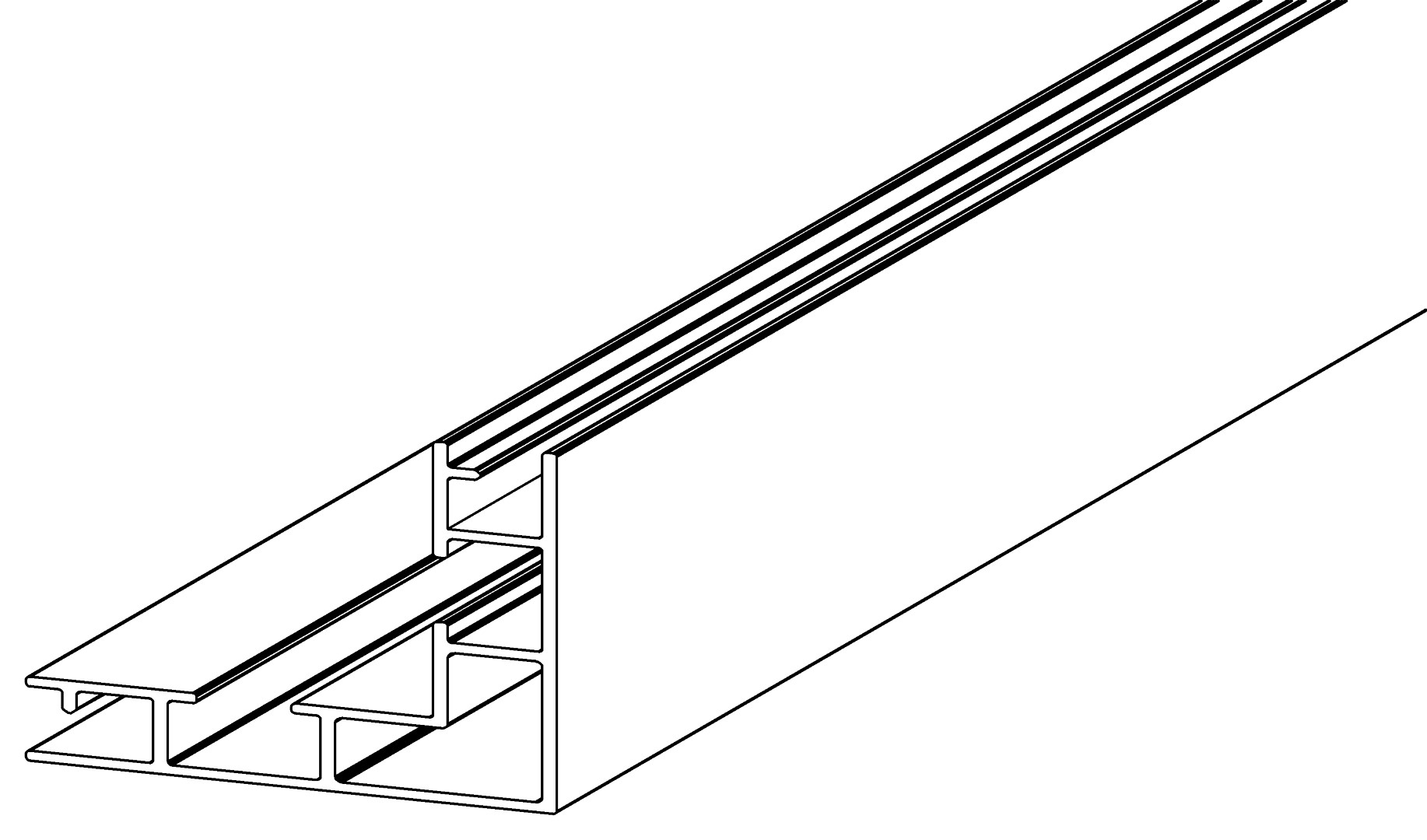 Eckpfosten rechts, 1587, L383,5, black, Pantone-42, Farbe: Schwarz