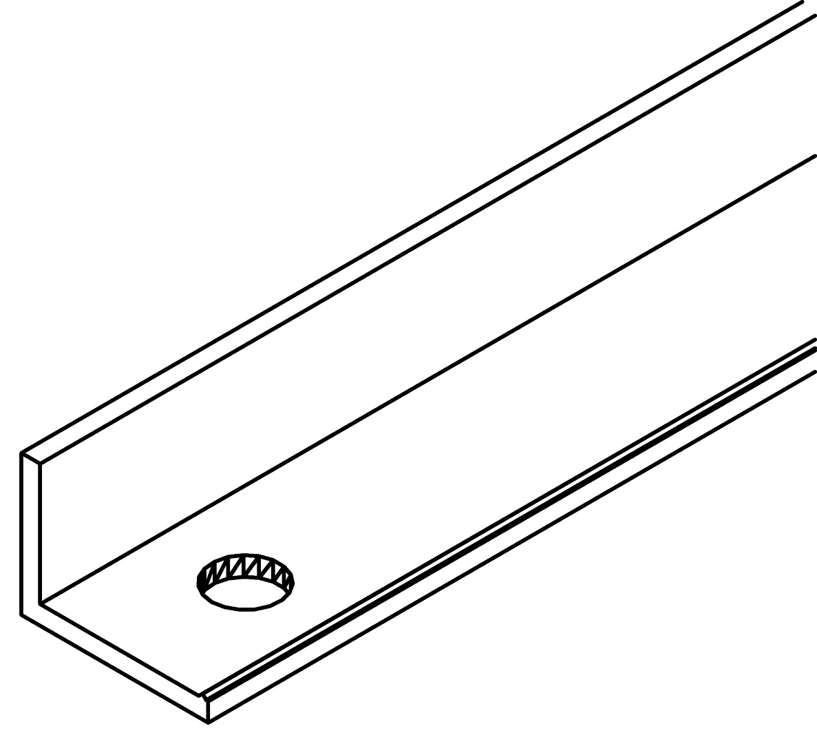 HorizontalWindstrebe, 5063, L2476, black, Pantone-, Farbe: Schwarz