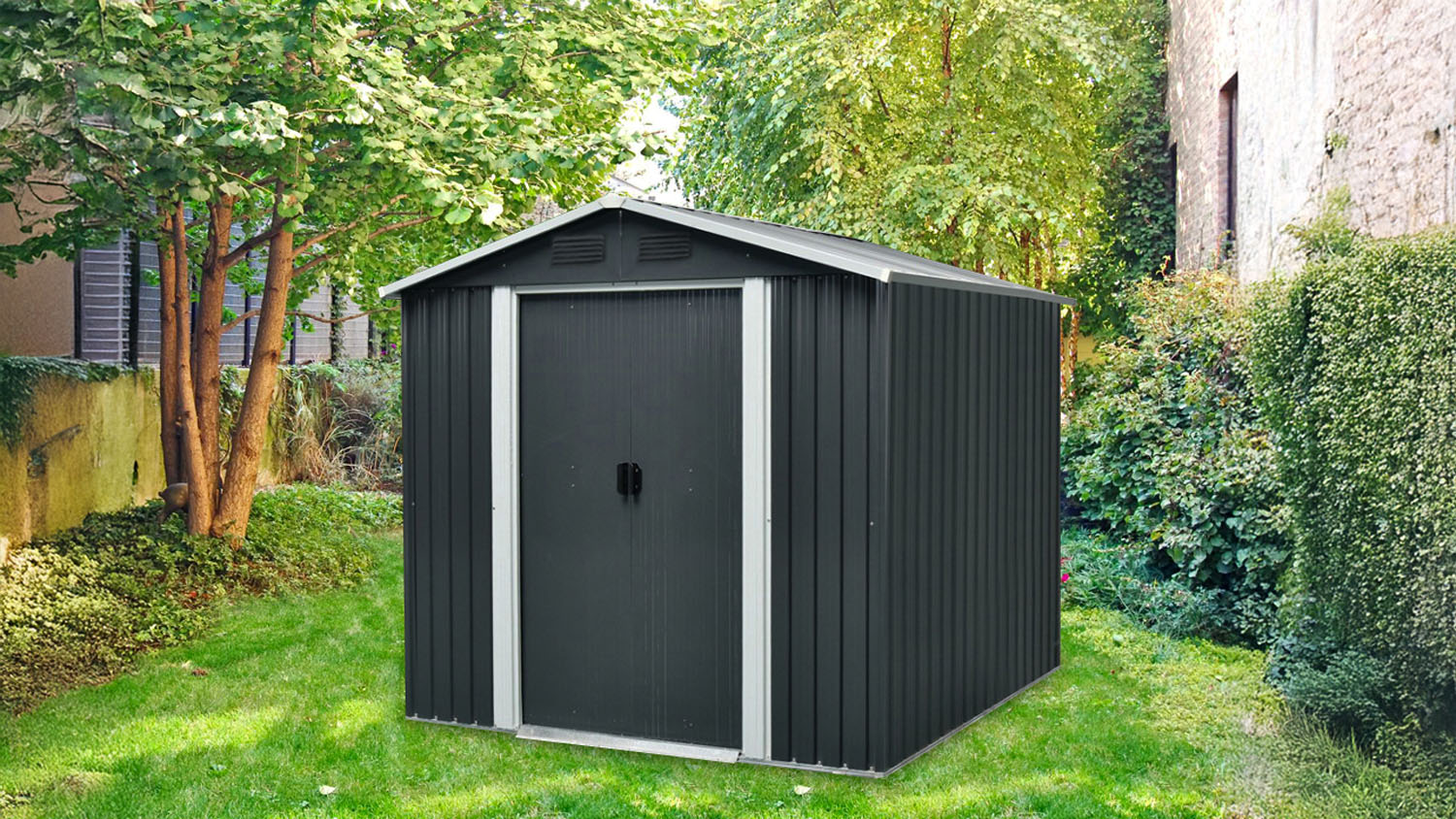 Dresden II  86, Farbe: Schiefer/Weiß