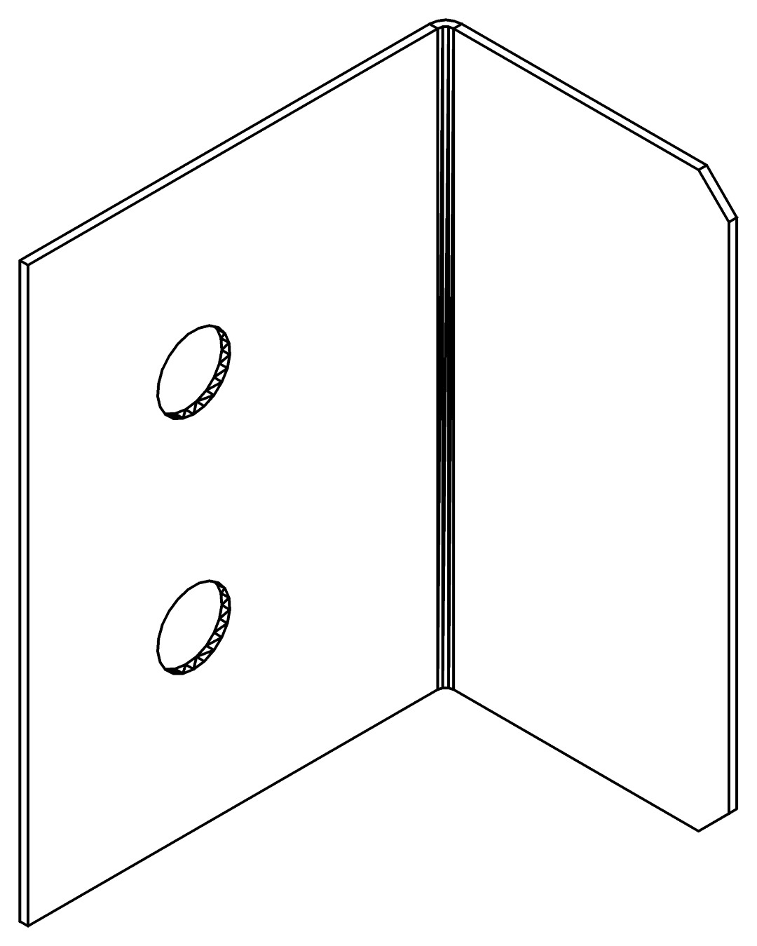 Abschlusswinkel, 9146, L42,4, Pantone-427C grey, Farbe: Lichtgrau