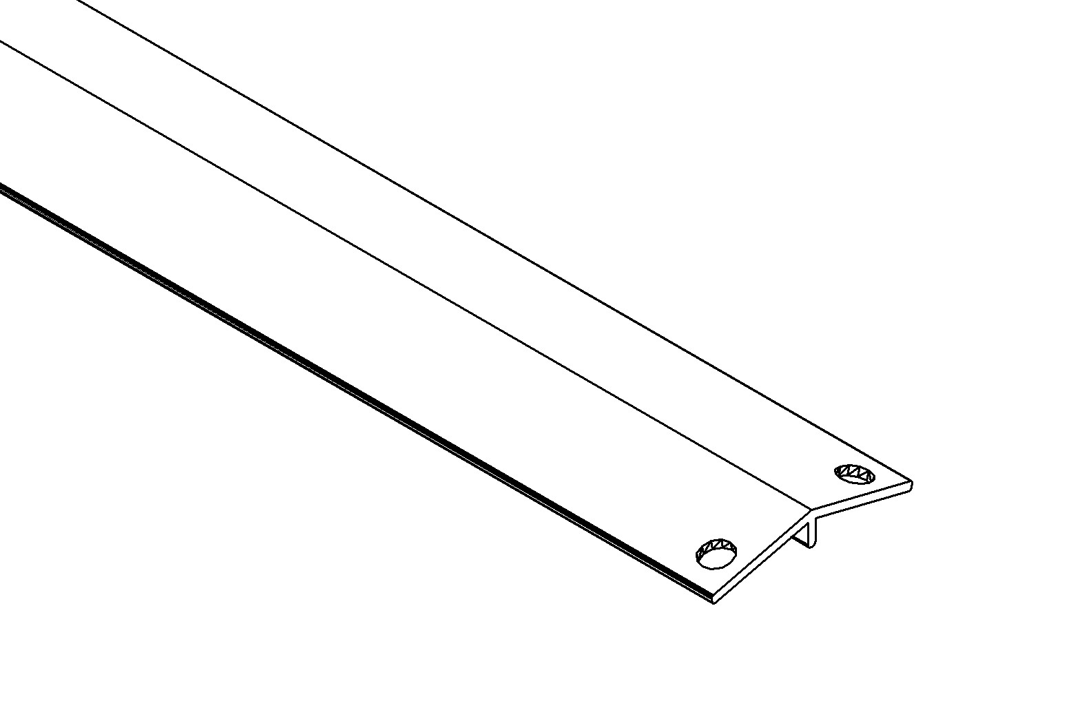 Firstverbinder, 1508, L594, , Farbe: Blank