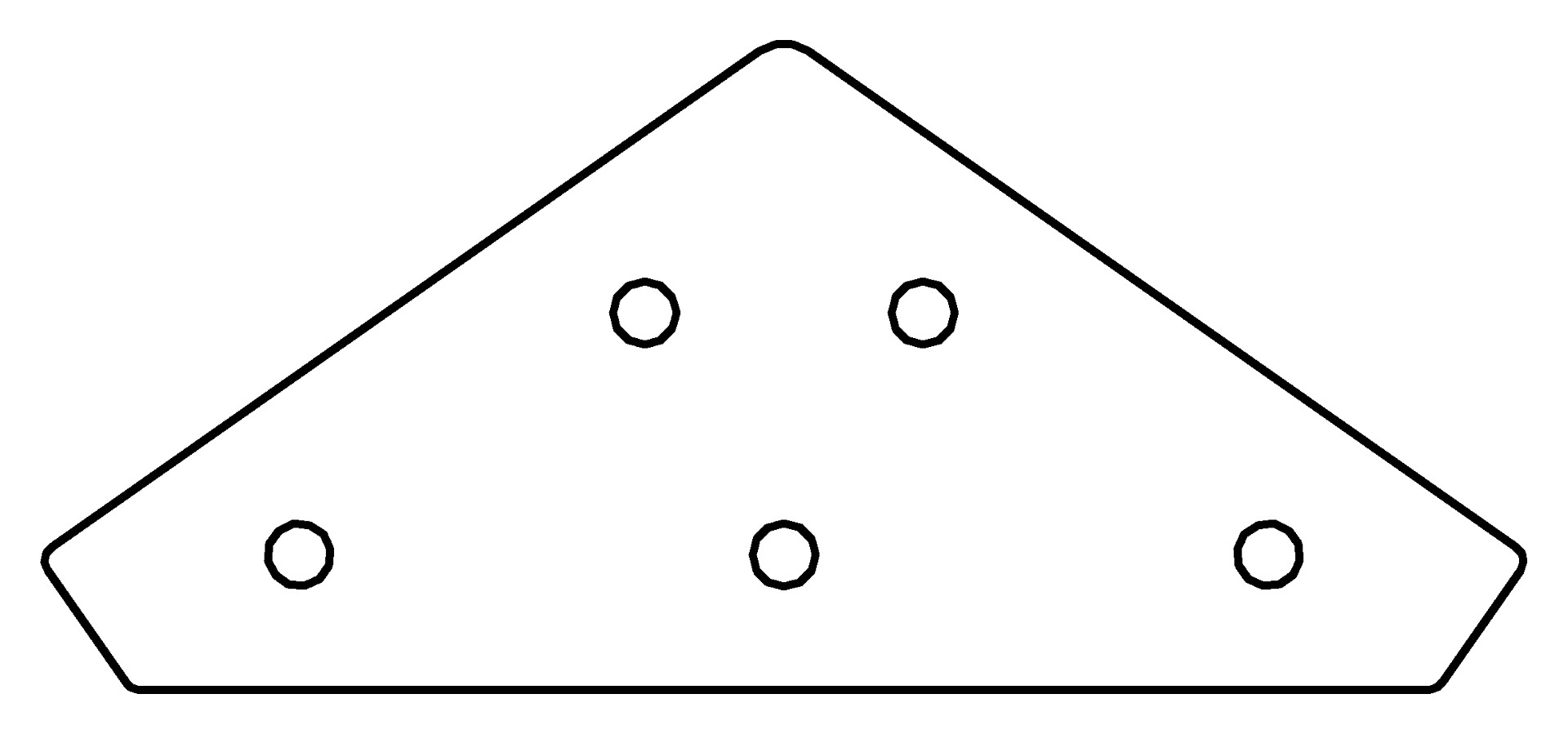 Giebeleckblech, 1091, L1, black, Pantone-426C, Farbe: Schwarz