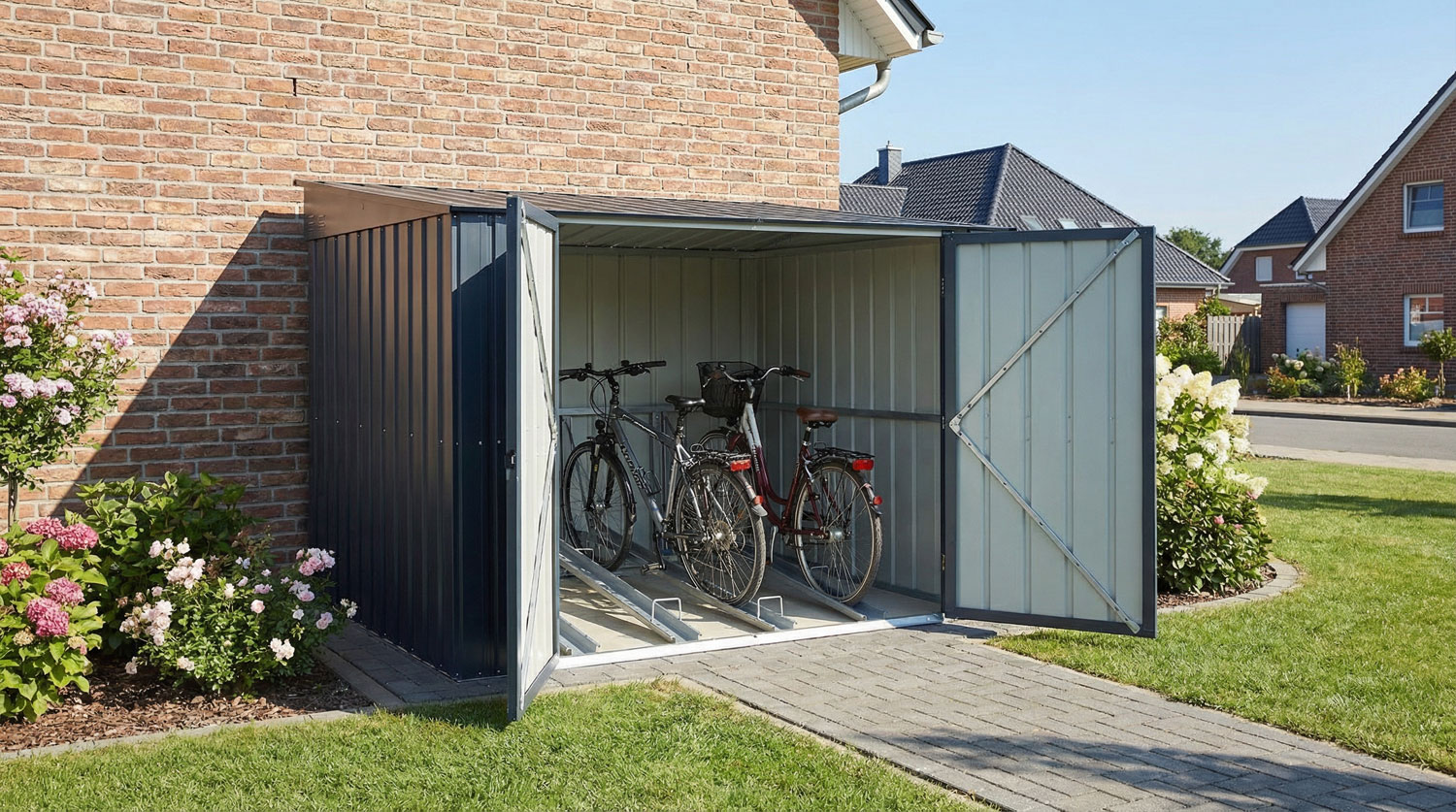 Fahrrad-Oase Family 66, Farbe: Anthrazit