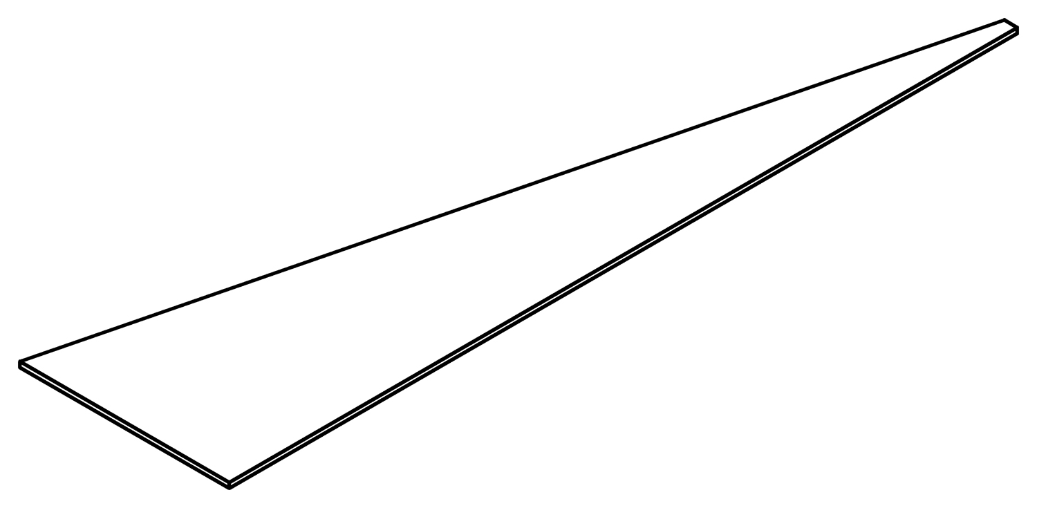 HKP 4mm 610 x 162/10 Ida groß