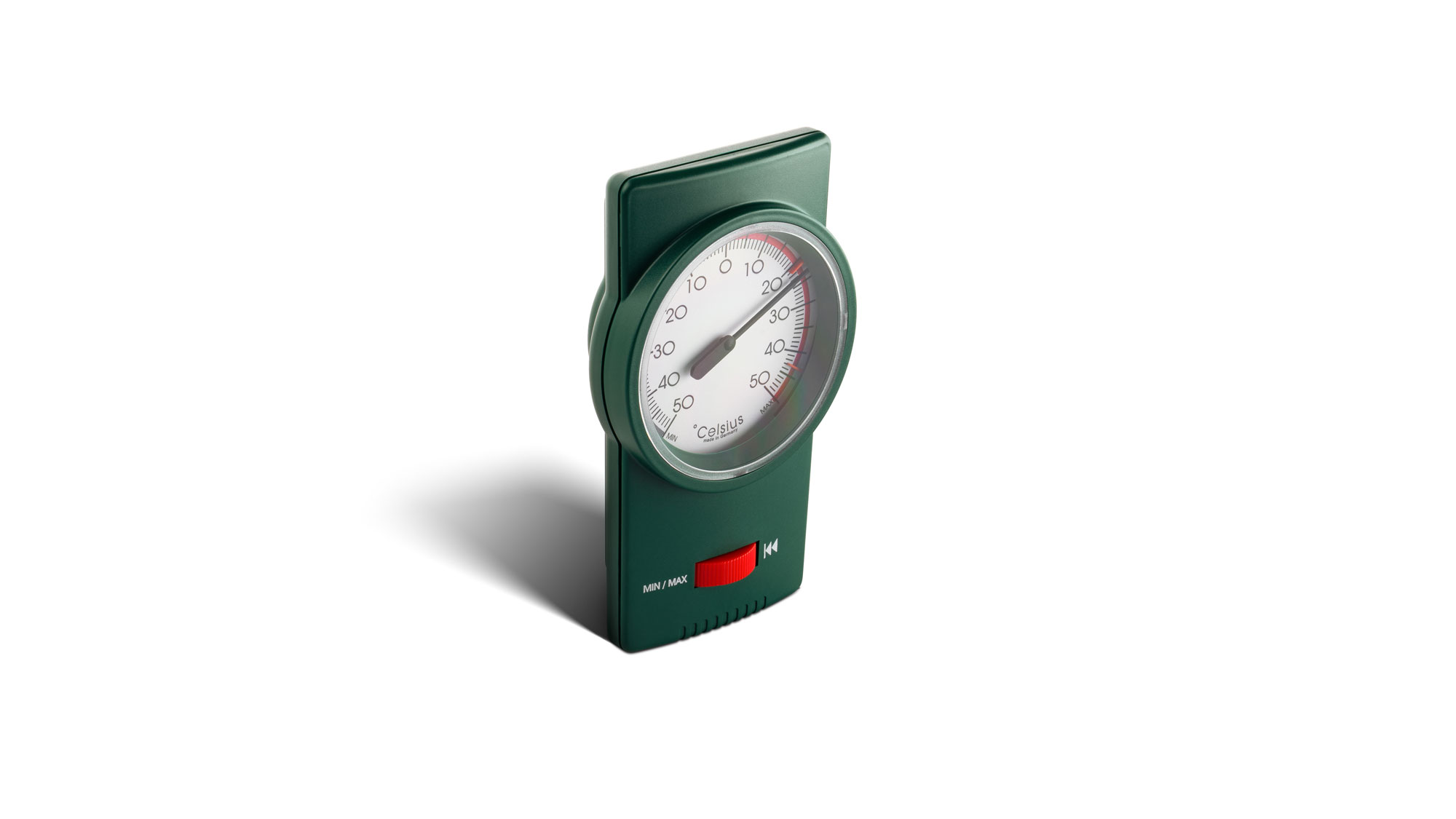 Min-Max Thermometer, Farbe: Dunkelgrün