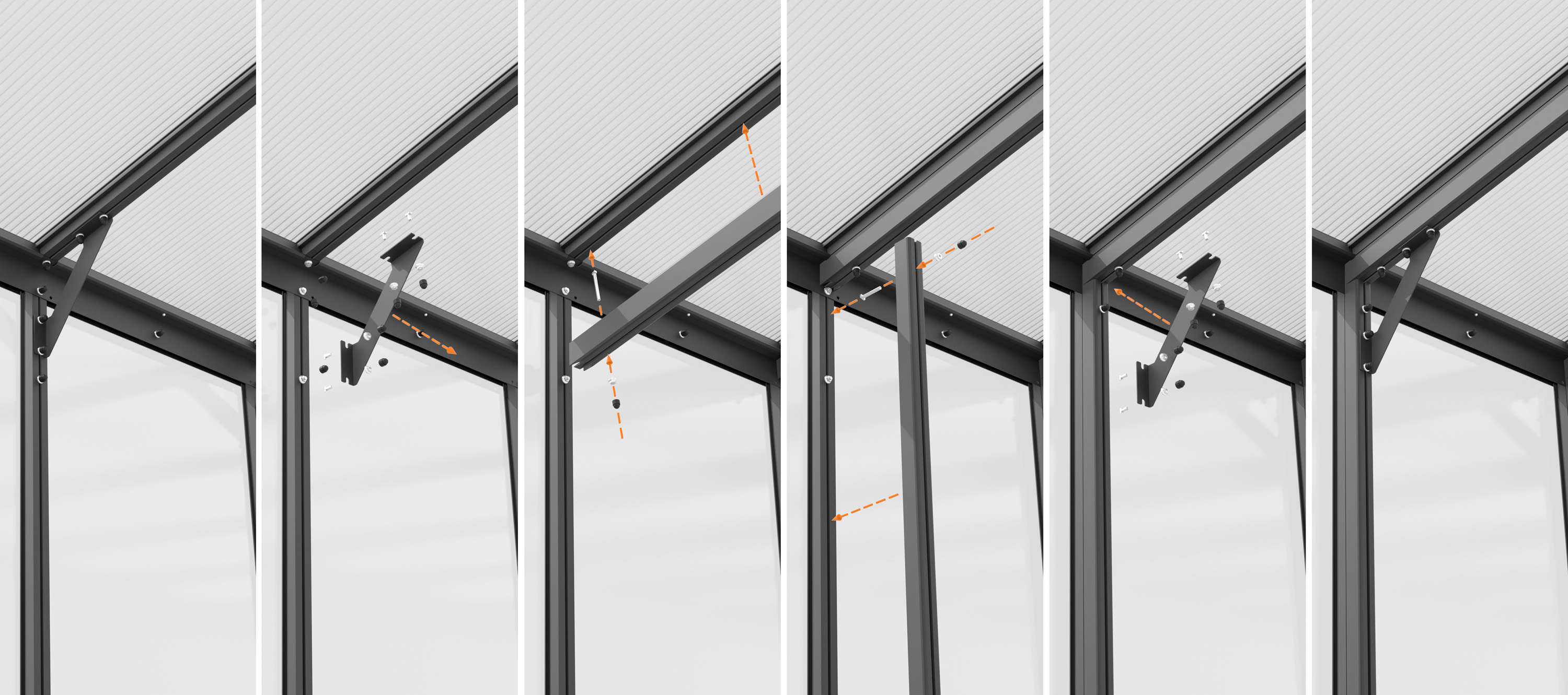 Premium Nachrüstsatz 11900, Farbe: Aluminium eloxiert