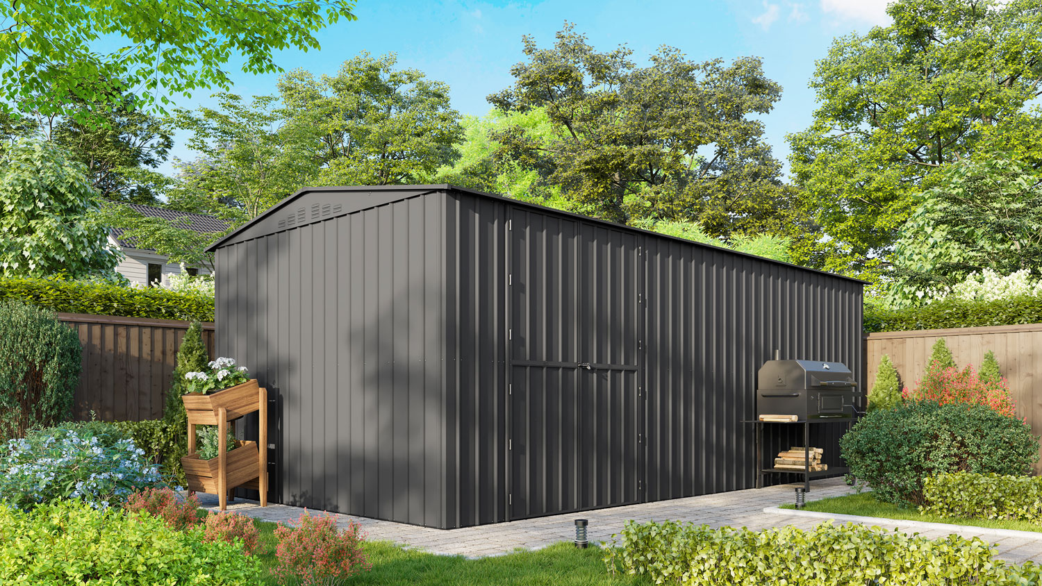 Heimwerkstatt Worker 1510, Farbe: Anthrazit