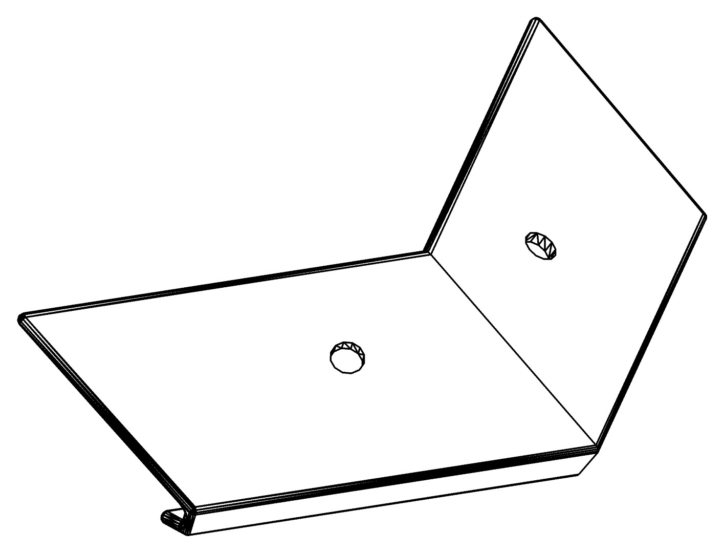 Verglasungshalteblech, 6077, L39,1, dark grey, Pan, Farbe: Anthrazit