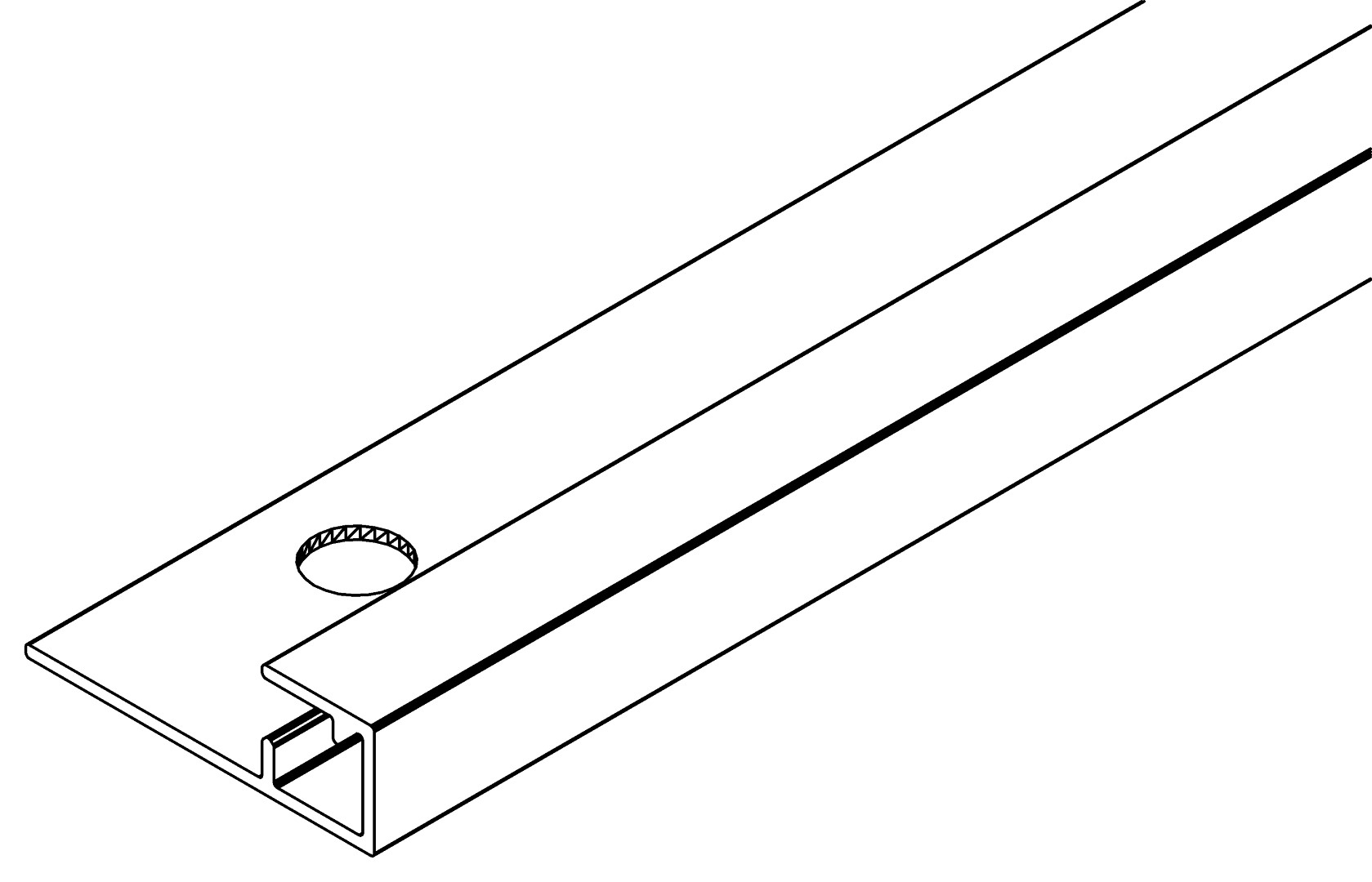 Deckelabschluss vorne, 3515, L808, , Farbe: Blank