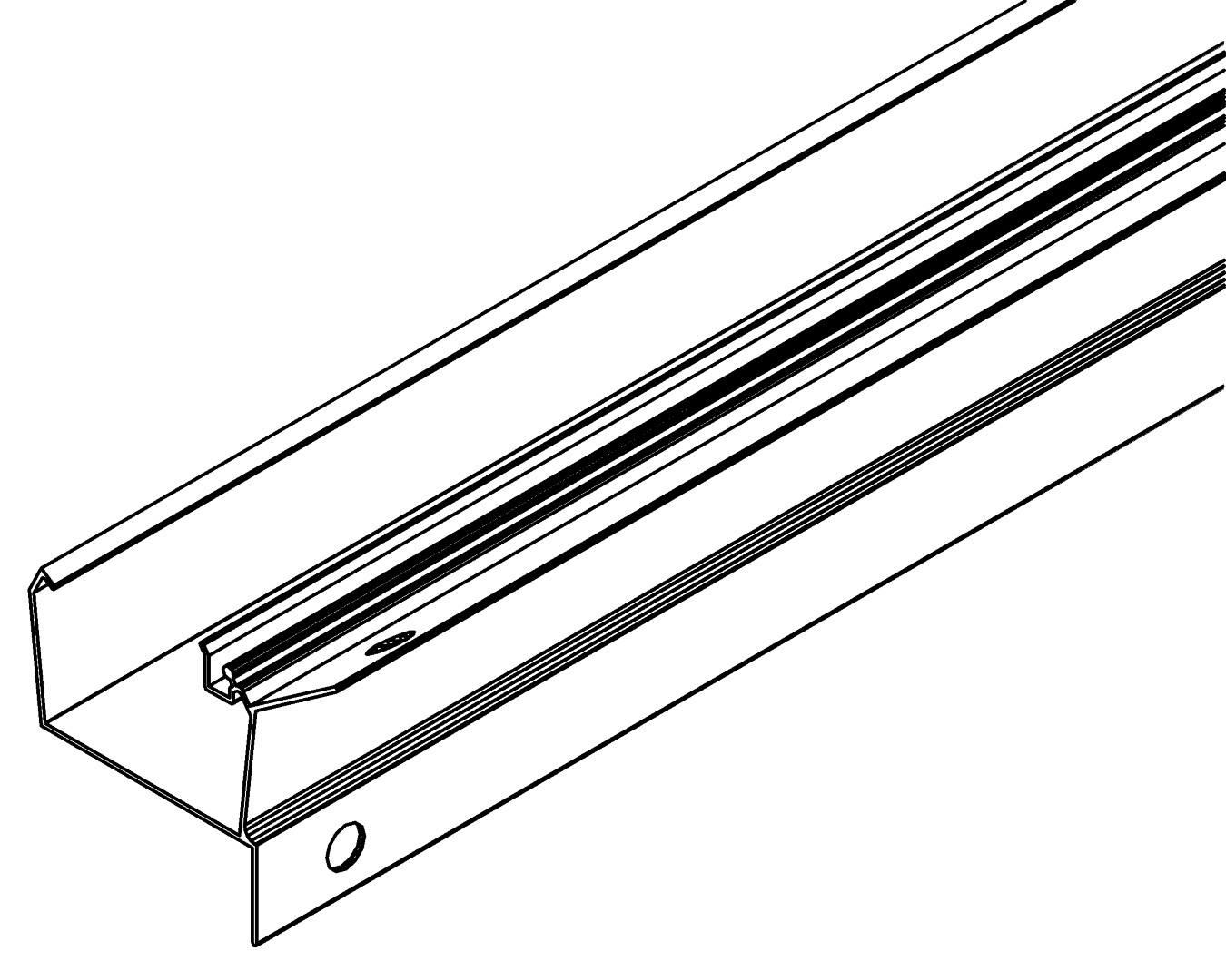 Traufe, 1375, L1480, black, Pantone-426C, Farbe: Schwarz