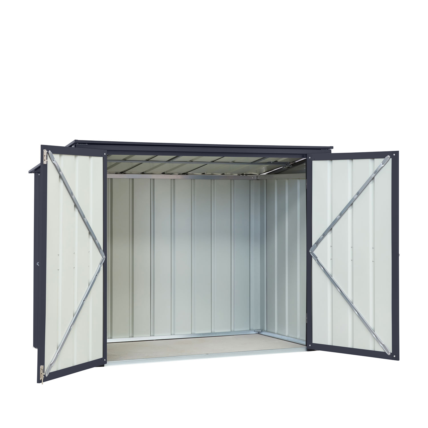 Tonnen-Depot Easy  53, Farbe: Anthrazit