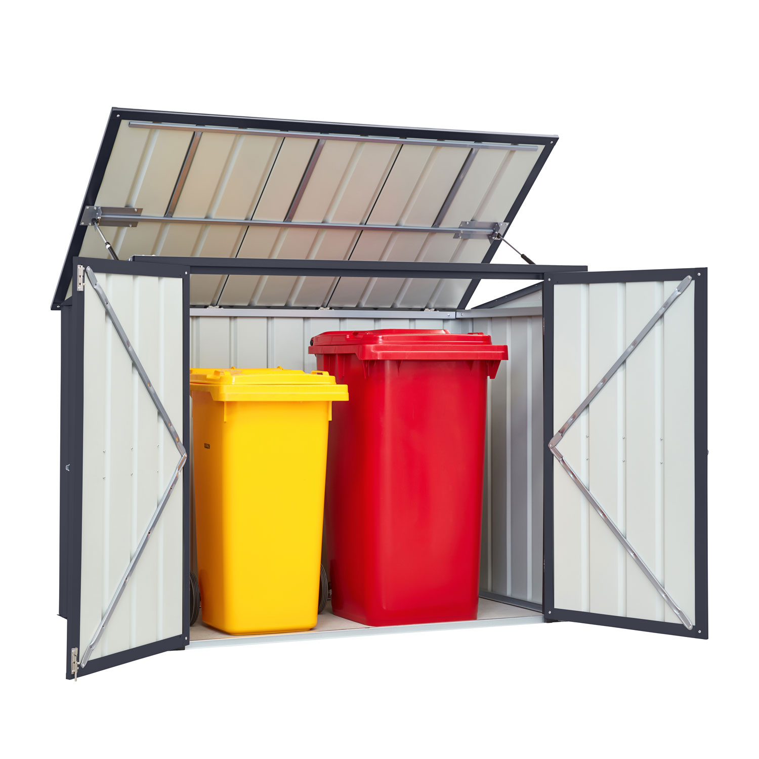 Tonnen-Depot Easy  53, Farbe: Anthrazit