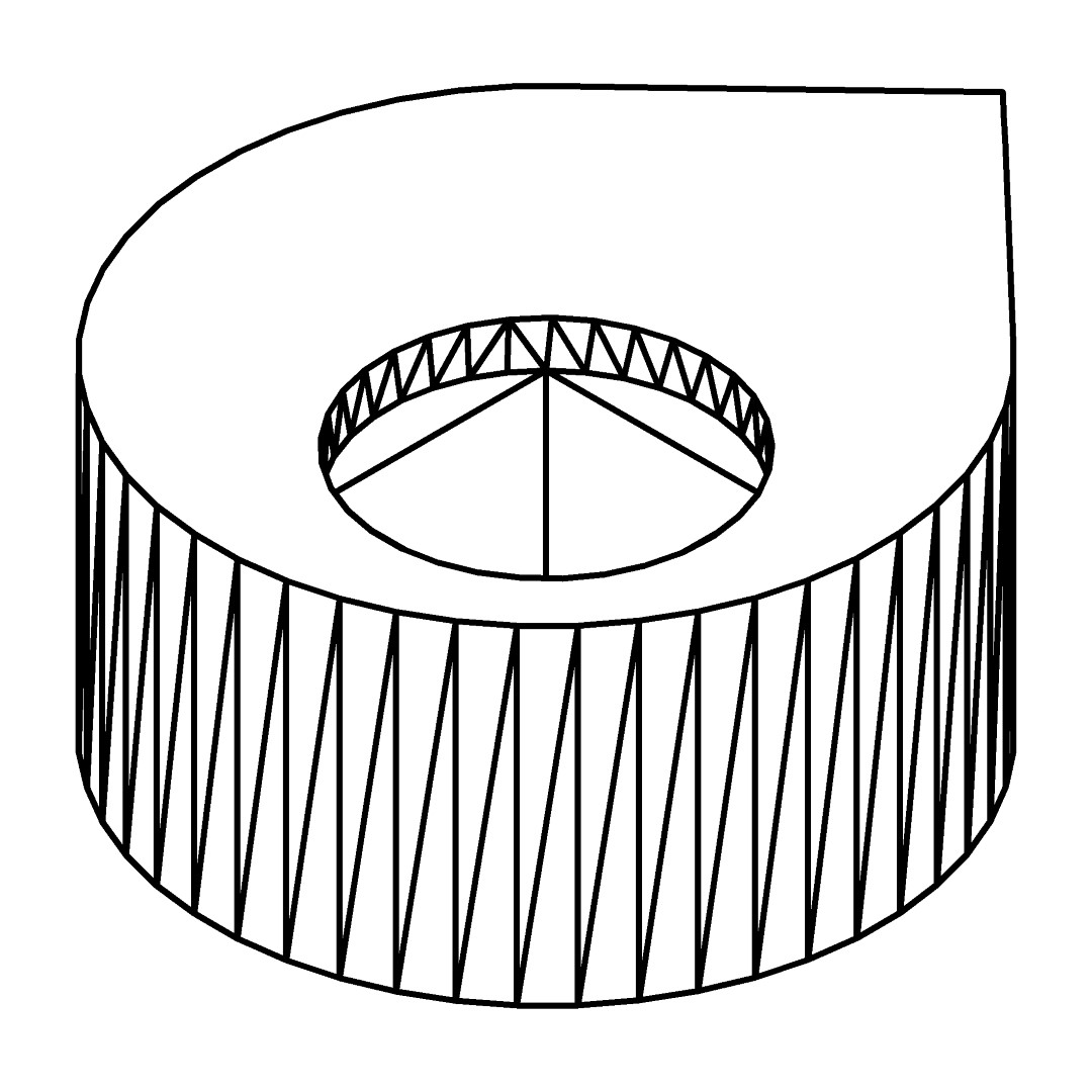 Türfeststeller, Exzenter, 1112, L7,4, black, Farbe: Schwarz