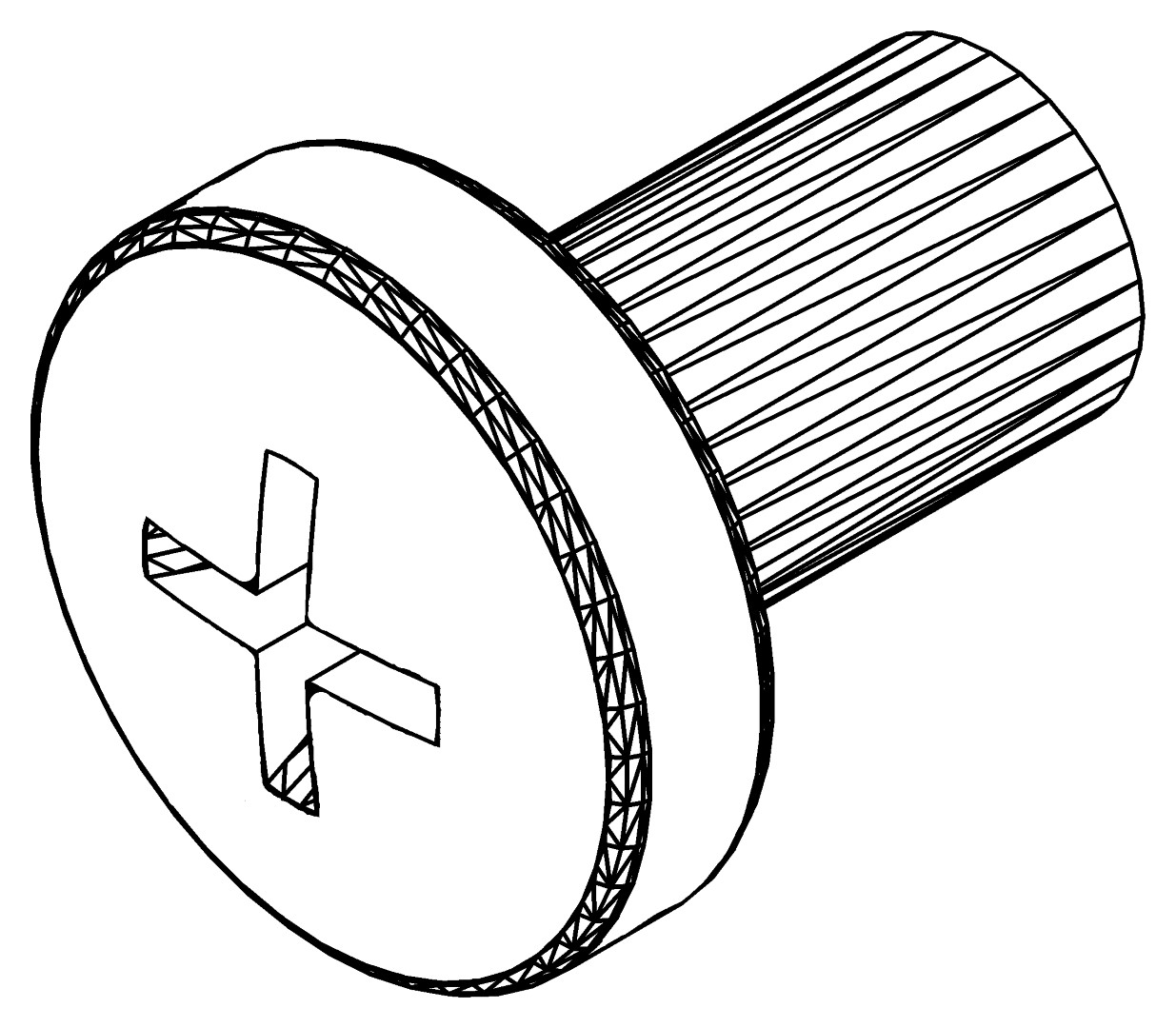 Schraube M6x10, 6059, LM6x10, , Farbe: Blank