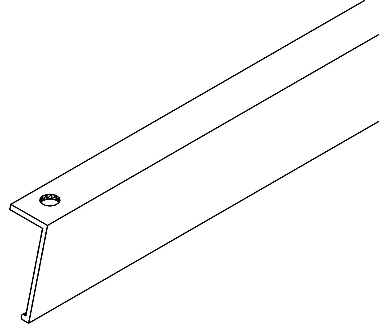 Verstärkungsprofil, 4270, L1936, , Farbe: Blank