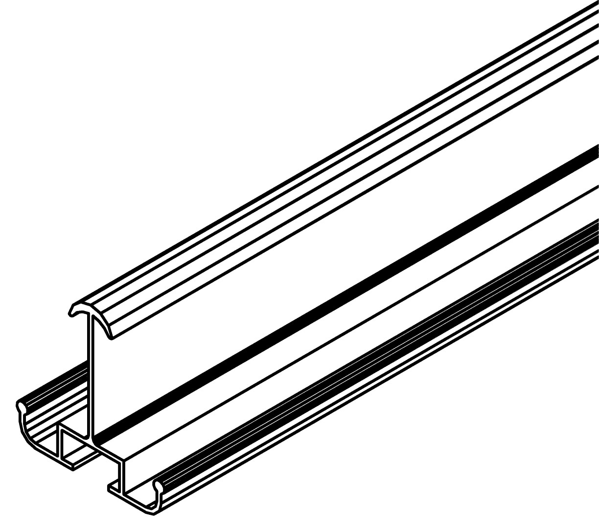 Zwischenprofil, Dach, 4256, L2954, , Farbe: Blank