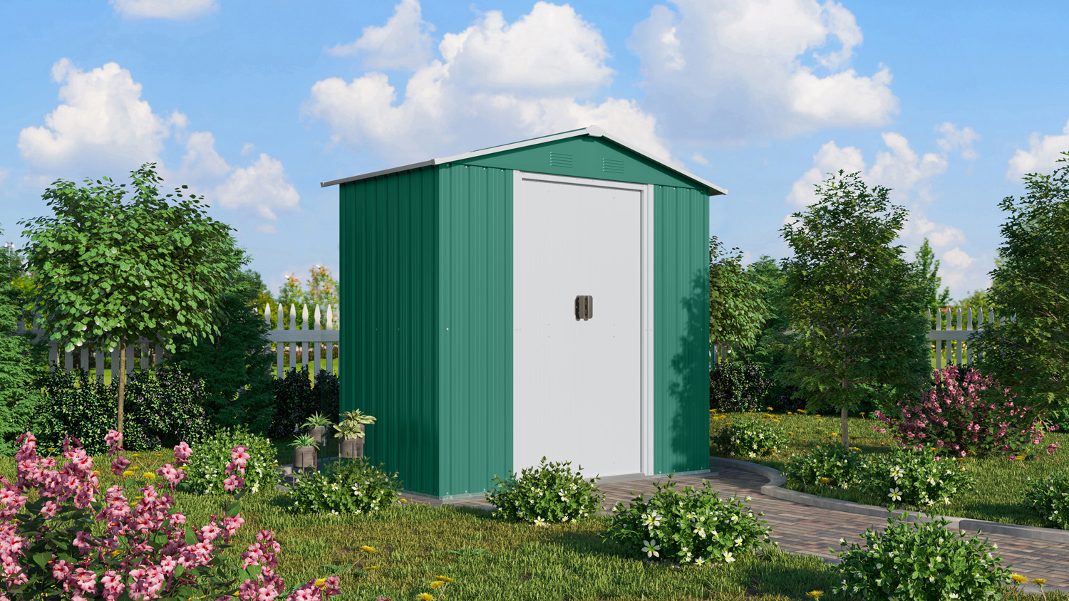 Köln II 64, Farbe: Tanne/Weiß