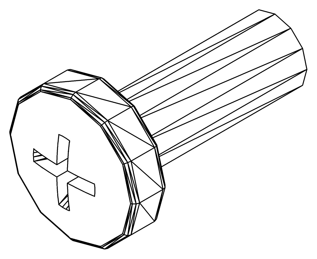 Firstschraube M6x16, 3003, LM6x16, SS - black, Farbe: Schwarz