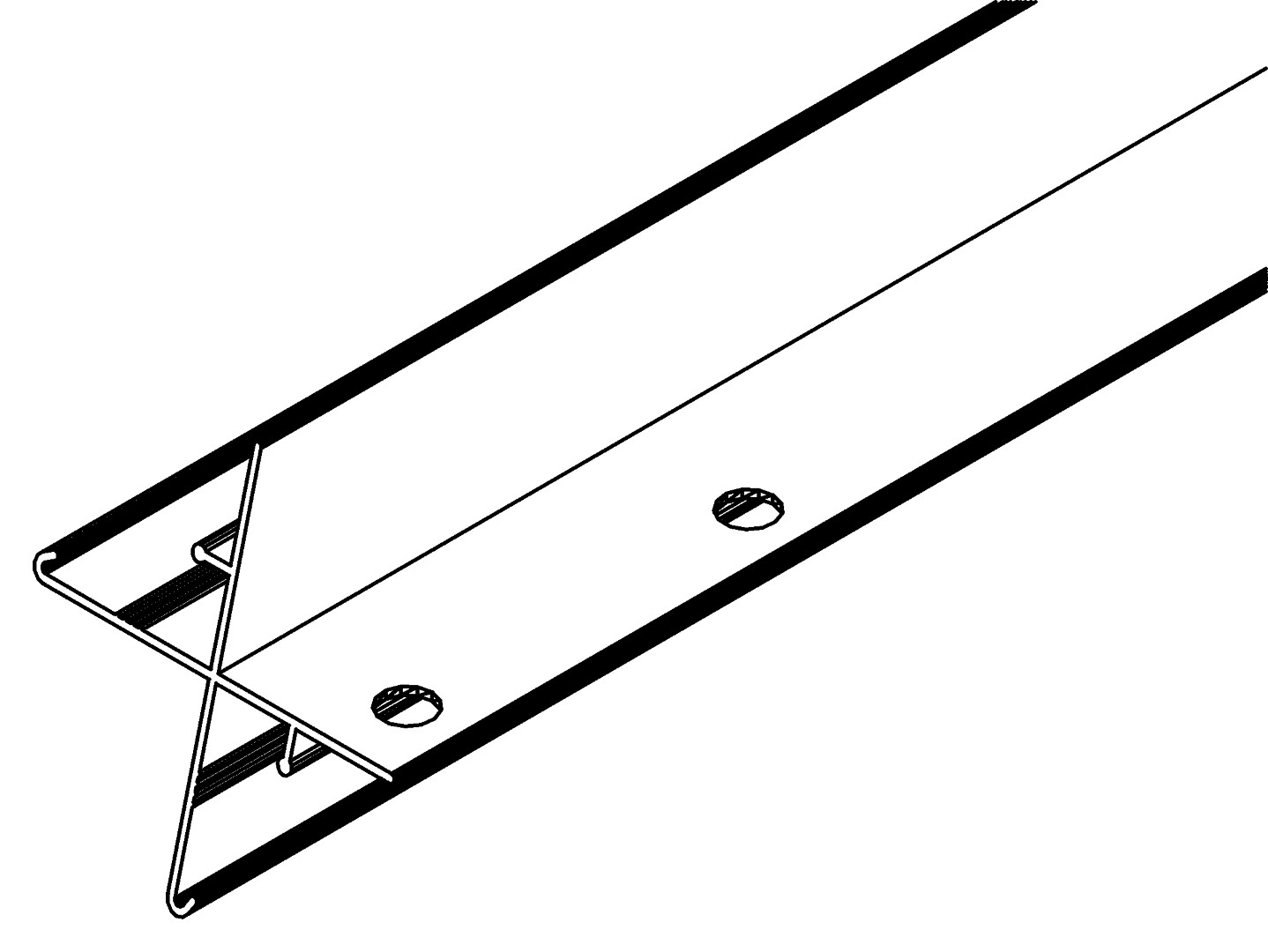 Eckprofil, 4259, L2285, black, Pantone-426C, Farbe: Schwarz