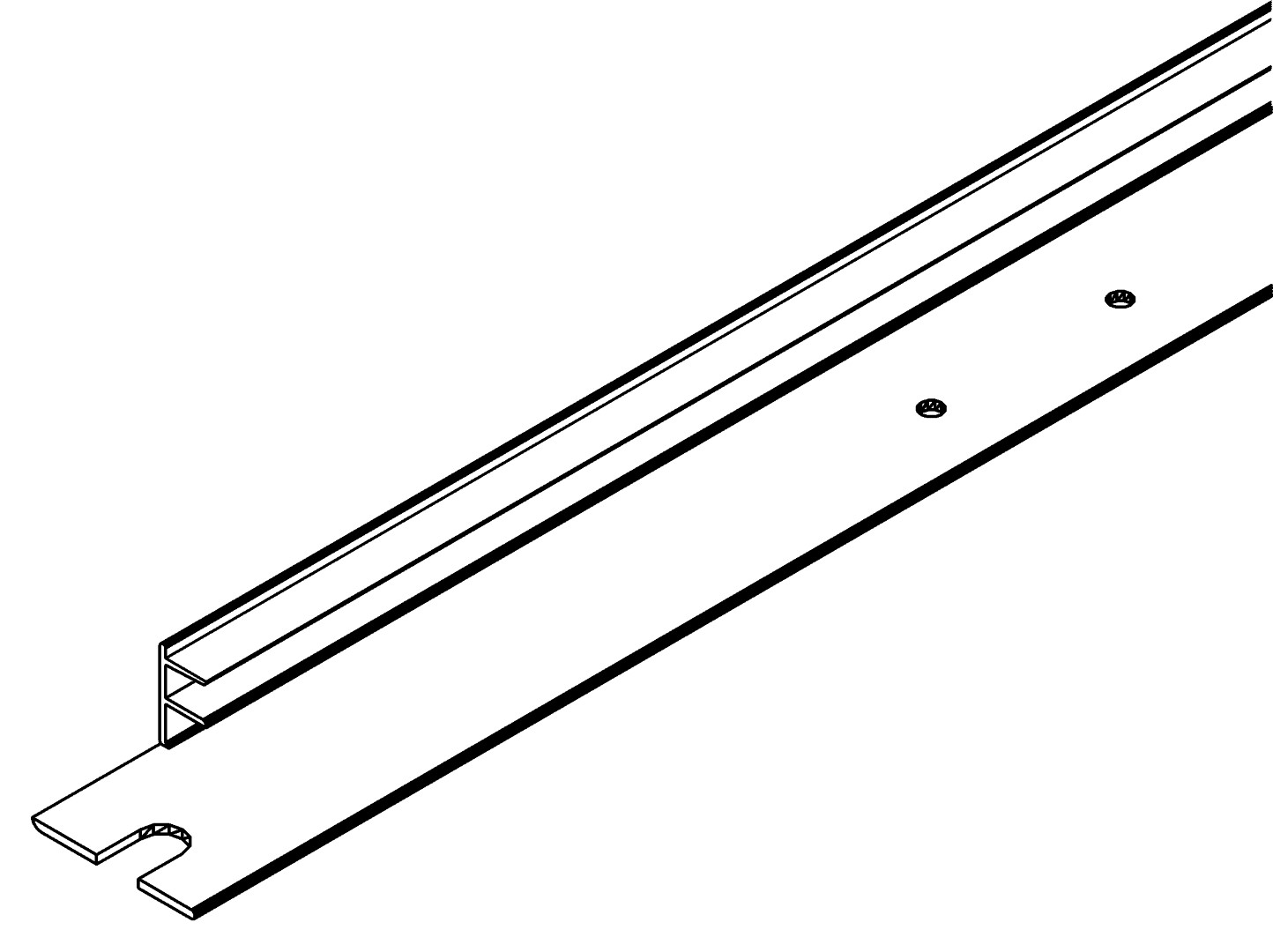 Dachfensterschwelle, 1397, L635, green, Pantone-56, Farbe: Smaragd pulverbeschichtet