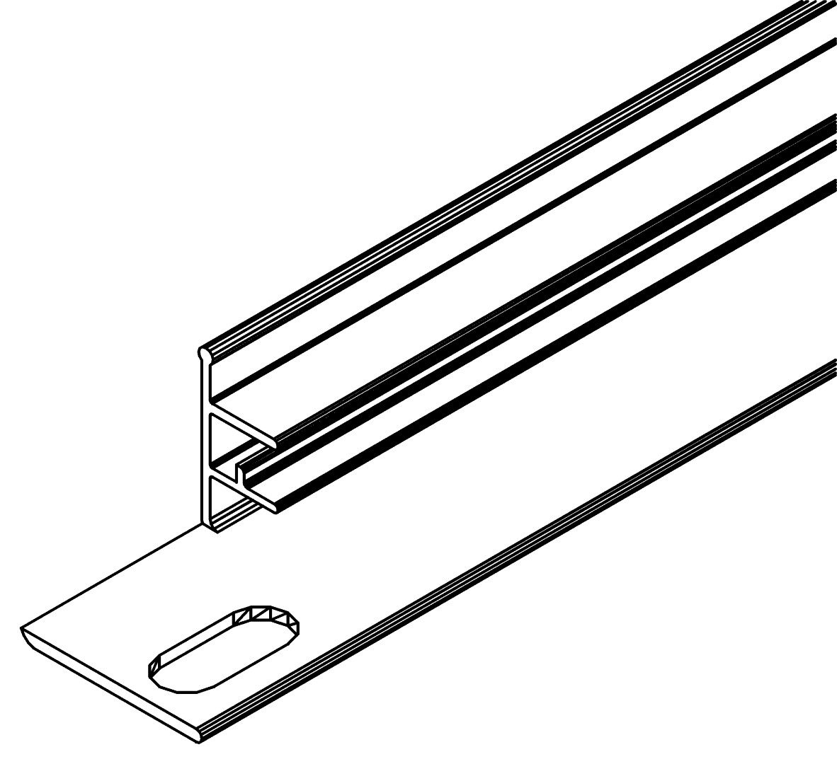 Dachfensterschwelle, 2260, L628, dark grey, Panton, Farbe: Anthrazit