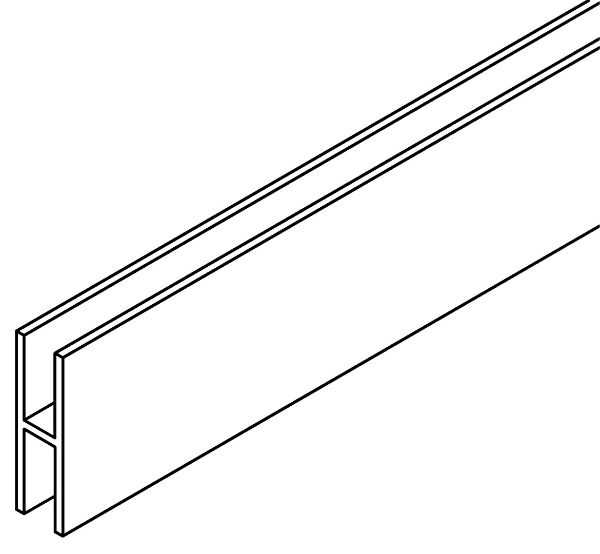 4mm H wfp 610mm, 20mm, 24674, L610, , Farbe: Blank