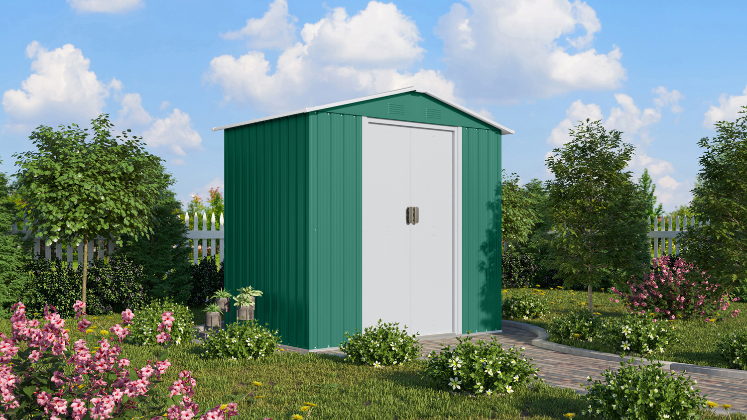 Köln II 65, Farbe: Tanne/Weiß