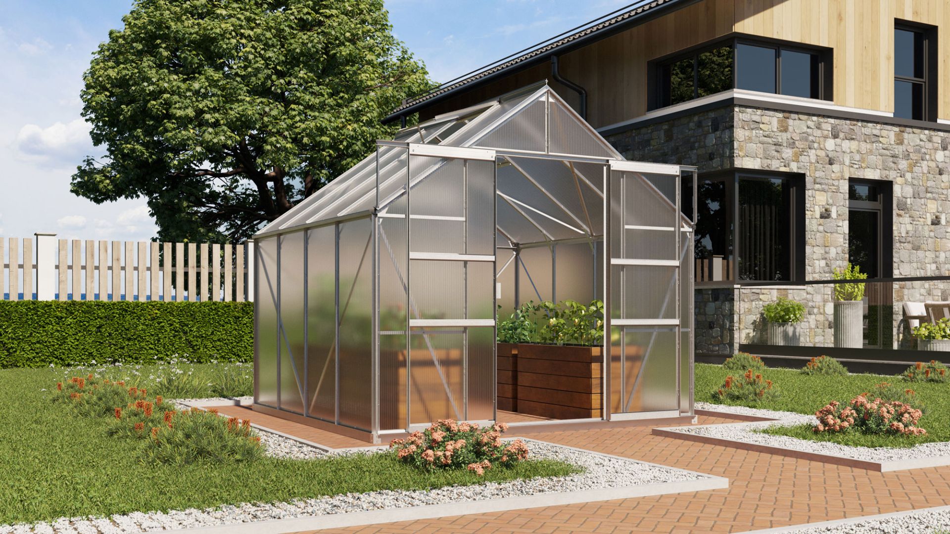 Gewächshäuser aus Glas online kaufen | Modelle von Vitavia